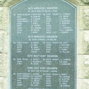 Free State, HARRISMITH district, Kestell, Groenkop, Battle of Groenkop, War Memorial
