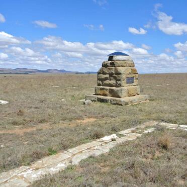 Free State, HARRISMITH district, Tandjiesberg, Afgunst 527, Kidston and Gladstone memorial
