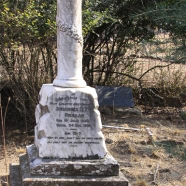PIENAAR Johannes C.T. 1882-1918