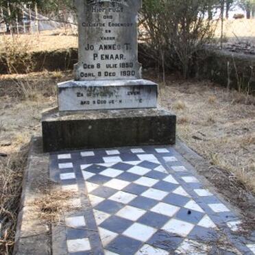 PIENAAR Johannes T. 1853-1930 