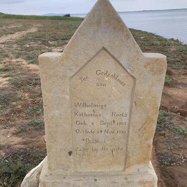 ROETS Wilhelmina Katharina 1903-1920