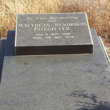 POTGIETER Mattheus Hendrikus 1936-1975