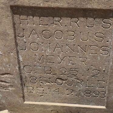 MEYER Jacobus Johannes 1886-1893 _3 (Taken in 2024)