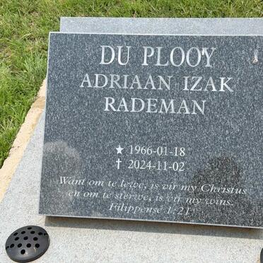 PLOOY Adriaan Izak Rademan, du 1966-2024