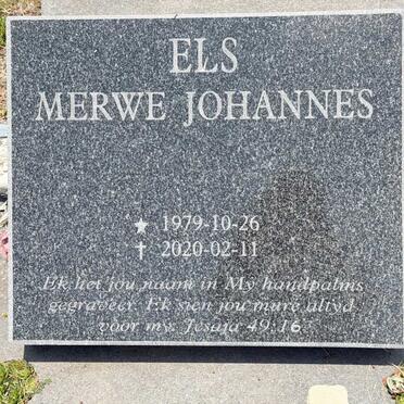 ELS Merwe Johannes 1979-2020