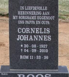 ROOS Cornelis Johannes 1927-2010