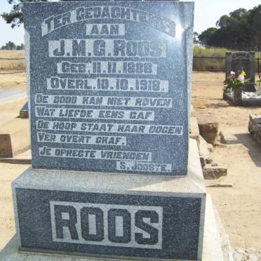 ROOS J.M.G. 1888-1918