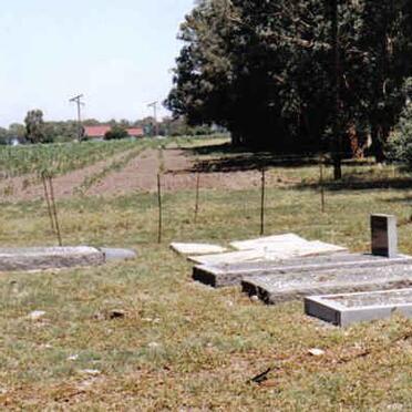 Free State, HEILBRON district, Langverwag, farm cemetery