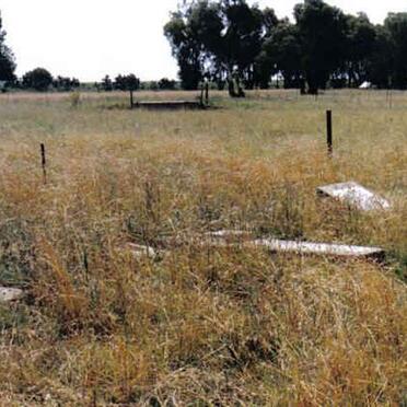 Free State, HEILBRON district, Modderkuil, farm cemetery