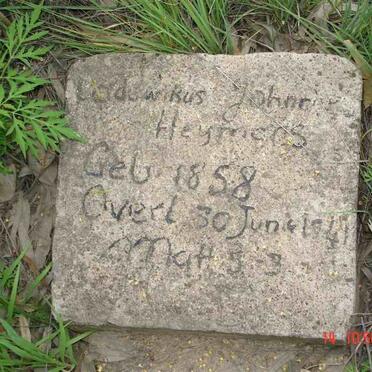 HEYMANS Lodewikus Johannes 1858-1941