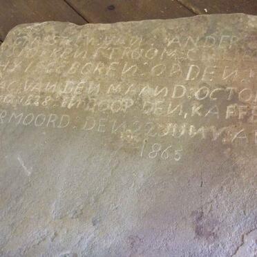 CILLIERS Anderies Stockenstroom 1828-1865