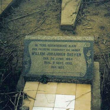 DREYER Willem Johannes 1864-1932