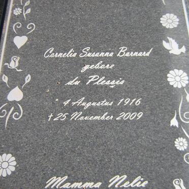 BARNARD Cornelia Susanna nee DU PLESSIS 1916-2009