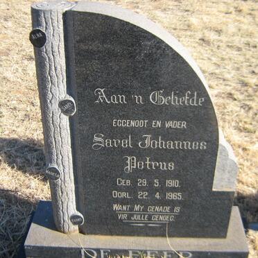 BEER Sarel Johannes Petrus, de 1910-1965