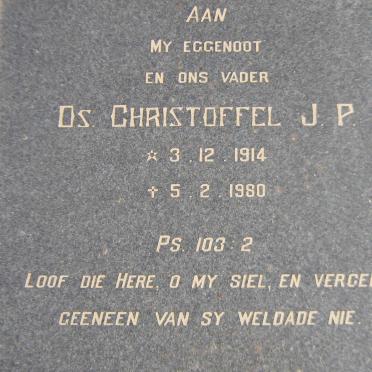 BORNMAN Christoffel J.P. 1914-1980