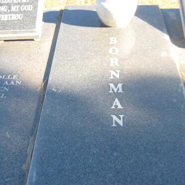 BORNMAN Sarel 1935- &amp; Magdeld STRYDOM 1935-2010