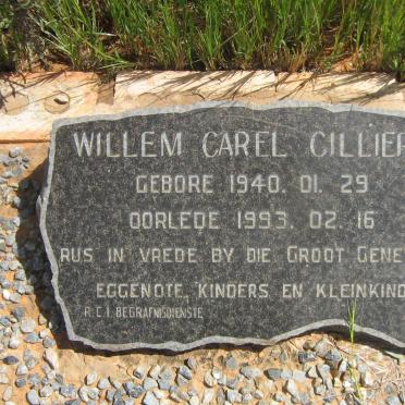 CILLIERS Willem Carel 1940-1993