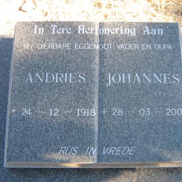 ERWEE Andries Johannes 1918-2001 &amp; Magdalena S.P. 1921-2006 