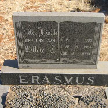 ERASMUS Willem J. 1909-1994