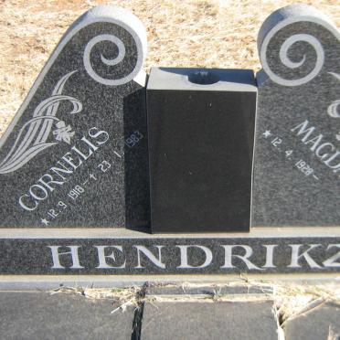 HENDRIKZ Cornelis 1918-1983 &amp; Magdalena 1928-