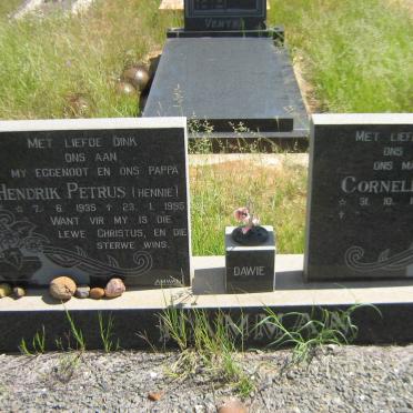 HAMMAN Hendrik Petrus 1935-1995 &amp; Cornelia M.S. 1941-