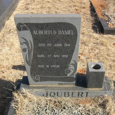 JOUBERT Albertus Daniël 1914-1992