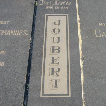 JOUBERT Abraham Johannes 1910-1988 &amp; Catharina J.J. 1911-1990 