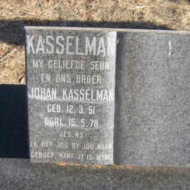 KASSELMAN Johan 1951-1978