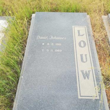 LOUW Daniël Johannes 1915-1989