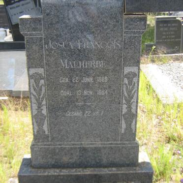 MALHERBE Josua Francois 1889-1954 &amp; Aletta Elizabeth BECKER 1896-1986