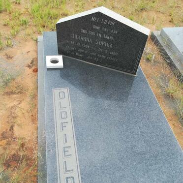 OLDFIELD Johanna Sophia 1934-1986