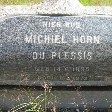PLESSIS Michiel Horn, du 1895-1972 &amp; Hester STRAUSS 1900-1947