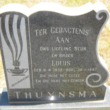 THUYNSMA Louis  1932-1947