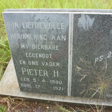 ? Pieter H. 1900-1971