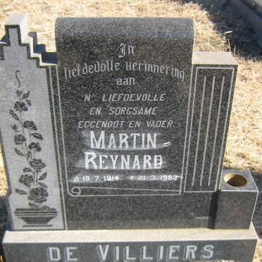 VILLIERS Martin Reynard, de 1914-1983