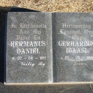 VILLIERS Hermanus Gerhardus Daniel, de 1911-1996
