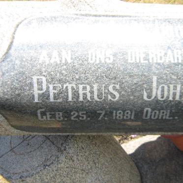 VORSTER Petrus Johannes 1881-1959 &amp; Susanne Louisa JACOBS 1882-1968
