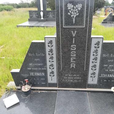 VISSER Herman 1933-1986 &amp; Johanna M. 1936-