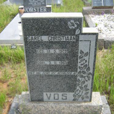VOS Carel Christiaan 1929-1965