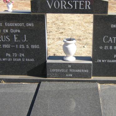 VORSTER Petrus E.J. 1907-1990 &amp; Catharina J.E.N. 1918-