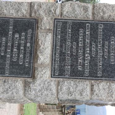 Free State, HARRISMITH, Burgher- en Konsentrasiekampmonument