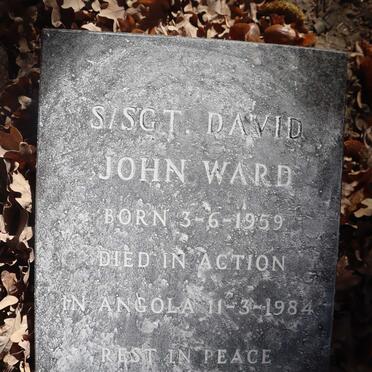 WARD David John 1959-1984