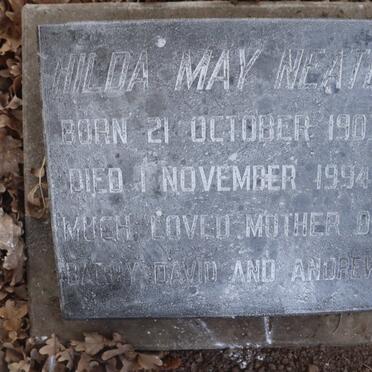 NEATE Hilda May 1903-1994