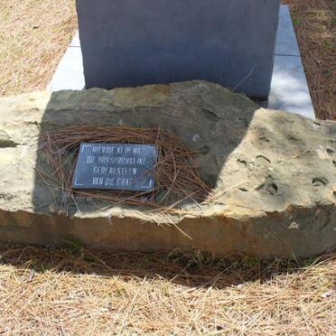 Original Tombstone on the graves
