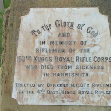 3. 60th Kings Royal Rifle Corps