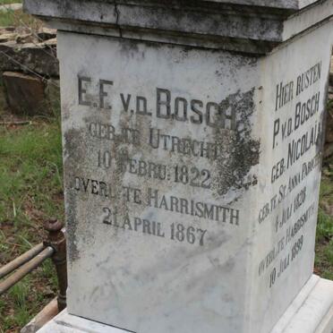 BOSCH E.F., v.d. 1822-1867