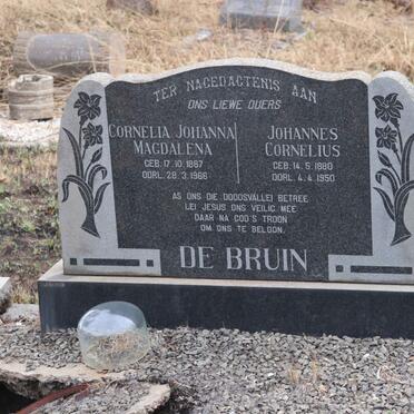 BRUIN Johannes Cornelius, de 1880-1950 &amp; Cornelia Johanna Magdalena 1887-1966