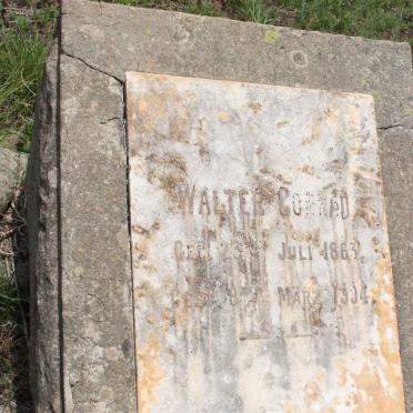 CONRAD Walter 1863-1904
