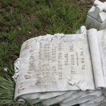 DREYER Anna E. nee MAREE 1866-1911