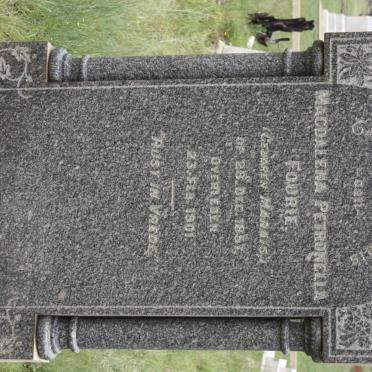 FOURIE Magdalena Petronella nee MARAIS 1857-1901